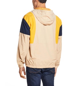New Design Summer Rain Jacket Breathable Windbreaker Jacket High Quality Color <b>Block</b> Sportswear Plus Size Windbreaker Jackets - Product Image 6