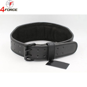 เข็มขัดยกน้ำหนักระดับมืออาชีพ หนังแท้ ปรับได้ รองรับหลัง ผลิตโดยโรงงาน OEM - Product Image 1
