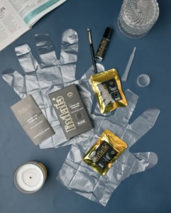 Private Label Dark Brown Brow <b>Henna</b> Tint Kit Eco Friendly Eyebrow <b>Henna</b> <b>Powder</b> Beauty and Personal Care Product Manufacturer - Product Image 2