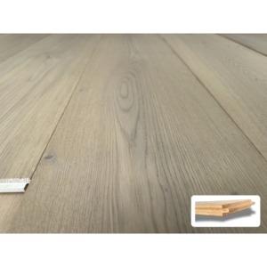 Plancher en bois massif en chêne blanc massif 18 mm, rainuré et langueté, CARB P2 JAS Vietnam - Product Image 1