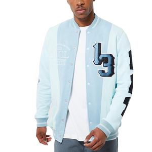 Chaqueta Universitaria de Béisbol Letterman para Hombre, Poliéster, Manga Larga, Ropa Exterior Universitaria, Bordado Personalizado, Diseño con Botones - Product Image 1