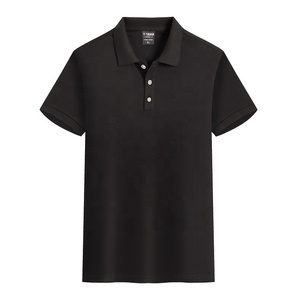 Polos de algodón de alta calidad con logotipo bordado personalizado para hombre, ropa deportiva informal de marca, polo de moda urbana para hombre - Product Image 1