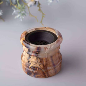 Decorative Religious Bakhoor Burner Made with Wood Resin for <b>Home</b> & Office Aromatherapy Eco-Friendly at Wholesale Rate - Product Image 6