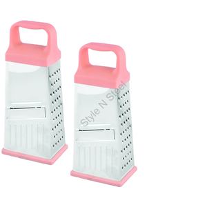 Rallador de 4 vías pesado Premium de acero inoxidable Mango de PP Diseño clásico elegante para uso diario Propósitos de hotel disponibles para - Product Image 2