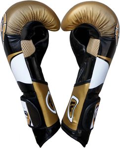 Gants de boxe d'entraînement en cuir PU Farabi personnalisés avec logo, sérigraphiés, légers, pour MMA et Muay Thai, vente en gros - Product Image 4