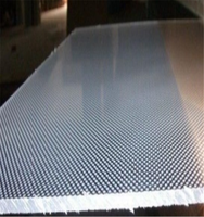 Feuille acrylique transparente claire PS LGP a mené la plaque de guidage de lumière de panneau