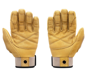 Guantes Profesionales para Rapel y Escalada con Palma de Cuero, Ideales para Escalada en Roca, Montañismo y Trabajos con Cuerdas - Product Image 2
