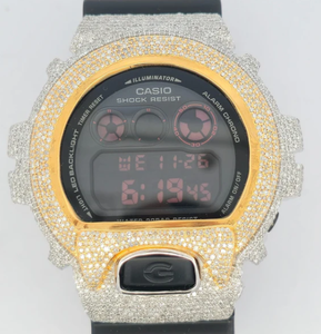 Reloj Mecánico de Lujo de Alta Calidad con GPS, Alarma, Incrustaciones de Moissanita, Correa de Acero Inoxidable, Pantalla Analógica, Unisex, Resistente al Agua 3BAR - Product Image 1