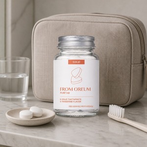 [FROM OREUM] ยาสีฟันแบบเม็ด รสส้มเชจู สำหรับผู้ซื้อ จำนวน 60 เม็ด - Product Image 3