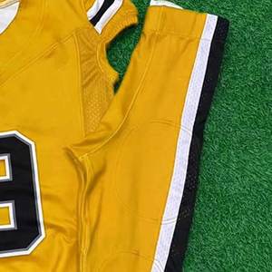 Uniformes de football américain de haute qualité Star Works Corporation, designs personnalisés, impression par sublimation, séchage rapide, respirant - Product Image 6