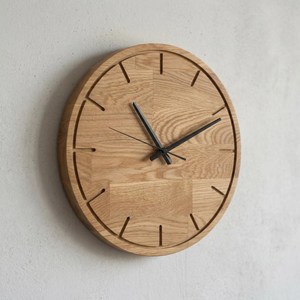 Natural Wooden <b>Clock</b> Budget Friendly Stylish <b>Wall</b> <b>Clock</b> for Living Room <b>Bedroom</b> Office and Decoration - Product Image 5