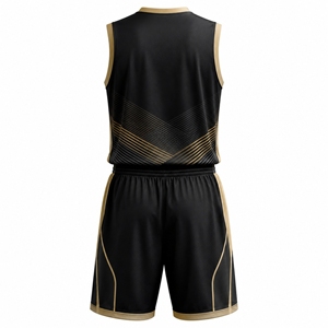 Maillots de basket personnalisés en gros, vêtements de basket par sublimation, respirants, séchage rapide, maillots de basket gris, uniformes - Product Image 5