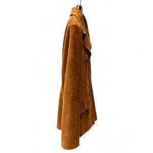 Nouvelle Veste Bomber Classique en Daim Véritable pour Femme, Personnalisable avec Logo Imprimé, Style Vintage Hiver, Respirante, Vente Chaude RTS - Product Image 3