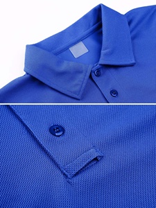 Personnalisé à l'échantillon de haute qualité solide couleur polyester affaires formel polo pour hommes à manches courtes homme t-shirt polo - Product Image 2