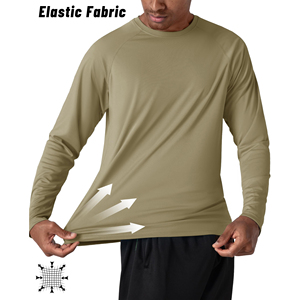 Custom Logo UV Protection Shirt UPF 50+ Long Sleeve Breathable Anti-UV Outdoor Sports Wear - Product Image 5