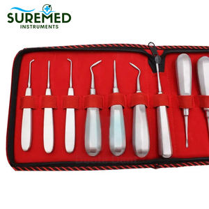 Instrumentos Dentales: Juego de 13 Piezas de Elevadores y Lucentes Dentales, Kit Dental Coupland Crossbar Cryer - Product Image 6