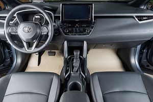 Tapis de sol de voiture en PVC de 5 mm d'épaisseur, ensemble complet de 5 pièces, imperméables, antidérapants, anti-odeurs, faciles à nettoyer pour berline - Product Image 4