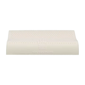 High Quality 200TC Anti-Bacteria Neck Wave Design Bed Pillow 100% Natural Polyester Cotton <b>Folded</b> Latex Vietnam - Product Image 5
