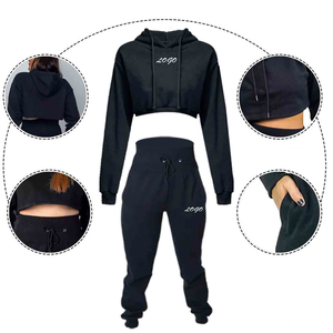 ชุดวอร์มฤดูหนาวผู้หญิงขายส่ง แบบลำลอง พิมพ์ลาย 2 in 1 ชุดกีฬา Unisex ระบายอากาศ แห้งเร็ว โพลีเอสเตอร์ 100% รุ่นล่าสุด - Product Image 1