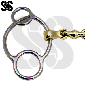 2026 Venta al por mayor Calidad Premium Mordazas para caballo de acero inoxidable y plata alemana con grosor de boquilla de 14mm/16mm, ajuste cómodo y duradero - Product Image 5