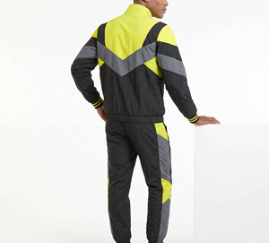 High Quality Men's 100% Nylon <b>Waterproof</b> Eco-Friendly Winter Windbreaker <b>Tracksuit</b> Set Breathable Full Customization Wholesale - Product Image 5