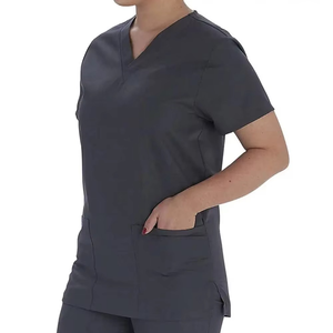 Uniforme Quirúrgico Personalizado de Hospital, Tejido Elástico Ecológico al por Mayor 2026, 94% Poliéster, 6% Elastano - Product Image 4