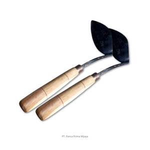 High Quality Mini Garden <b>Hoe</b> Steel Angled Blade 15cm Weeding Tool 3033cm with Wooden Handle - Product Image 2