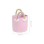 Multipurpose High Quality 100% Cotton Denim Eco-Friendly Modern Rectangle <b>Storage</b> <b>Basket</b> Drink/Food Organization Multifunction - Product Image 2