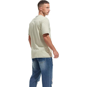 เสื้อยืดเรียบง่ายแบบใหม่สำหรับผู้ชาย ระบายอากาศได้ดี ผลิตจากเส้นใยธรรมชาติ ป้องกันกลิ่นอับ เป็นมิตรต่อสิ่งแวดล้อม เหมาะสำหรับฤดูร้อน สวมใส่สบาย - Product Image 2