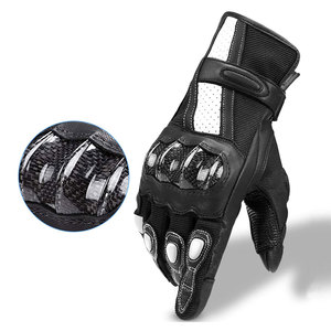 Guantes de Motociclismo Transpirables para Hombre, de Dedo Completo, para Exteriores, Profesionales, Unisex, de Fibra de Carbono, Venta Caliente de Fábrica - Product Image 4