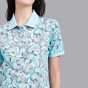 Chemises polo à manches courtes pour femmes, pour un usage quotidien, disponibles en gros pour les commandes personnalisées et les ventes en gros - Product Image 6