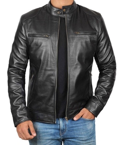 High Quality Latest Design <b>Mens</b> <b>Leather</b> <b>Jacket</b> Full Zipper <b>Leather</b> <b>Jacket</b> Best Material <b>Leather</b> <b>Jacket</b> <b>Leather</b> Zipper <b>Jacket</b> For - Product Image 2