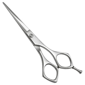 Ciseaux de coiffure professionnels en acier inoxydable à pointe affûtée pour droitiers, manche long en plastique, non pliables, pour usage en salon, Ryzer - Product Image 3