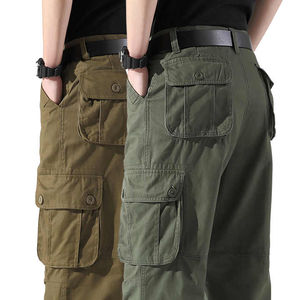 Pantalon cargo décontracté pour homme, style utilitaire, confortable, pour l'extérieur - Product Image 3