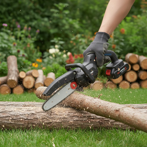 Portable Battery Chainsaw | Heavy Duty Wood Cutting Machine | Rechargeable Power <b>Tool</b> | India Export <b>House</b> Supplier 2026 - Product Image 4