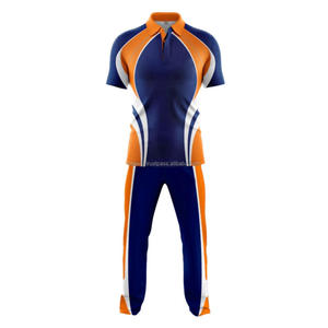 Uniformes de cricket pour hommes et femmes, nouveau design, maillots de cricket courts, meilleure qualité, best-seller, transfert thermique, 100% polyester - Product Image 1