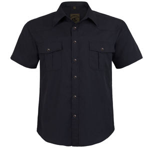 เสื้อเชิ้ตคาวบอยแขนสั้นผู้ชาย OEM 2026 แบบตะวันตก กระดุมมุก ยังไม่มีรีวิว - Product Image 6