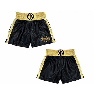 Customizable Breathable <b>Polyester</b> <b>Shorts</b> for Kickboxing and Muay Thai with Elastic Waist and Medium Fit - Product Image 1