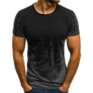 Camiseta para Hombre Más Vendida en Línea a Bajo Precio, Poliéster/Algodón, Ecológica, Transpirable, Tela de Lona, Corte Regular, Venta al Por Mayor Aureon - Product Image 4