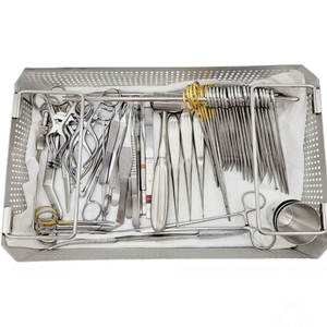 Juego de instrumentos ortopédicos para huesos pequeños de 61 piezas con bandeja de esterilización de 15-3/4 pulgadas - Product Image 2