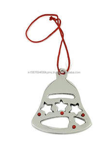 Adorno colgante decorativo galvanizado grande con patrón abstracto Navidad hogar jardín decorativo acento diseño empaquetado a granel - Product Image 2