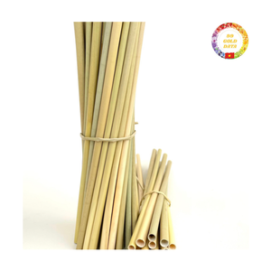 Organic Grass <b>Straws</b> | Natural Eco Friendly Material | Compostable <b>Disposable</b> | Bulk For Smoothie Juice Bar - Product Image 1
