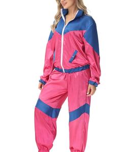 Chaqueta Cortavientos Impermeable de Alta Calidad, Transpirable y a la Moda para Mujer, Traje Deportivo Personalizado con Cremallera Completa, Talla Grande, Diseño Color Block - Product Image 6