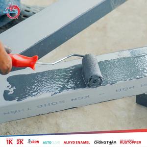 Pintura Red Dragon Thai Khang 1K, Capa de Acabado Acrílica para Estructuras de Acero, Acero Galvanizado, Secado Rápido, Líquido para Aplicación con Brocha o Pistola - Product Image 6