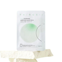 [ROUNDEARTH] Masque Ampoule Apaisant Faircell Cica avec Centella, Panthénol et Tea Tree pour le Soulagement des Peaux Sensibles