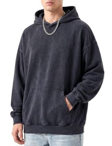 Sudaderas con Capucha para Hombre, Personalizables, Resistentes al Agua y al Viento, con Estilo, Lavado Ácido, Ropa Casual, Precio Bajo, Logotipo Personalizado - Product Image 3