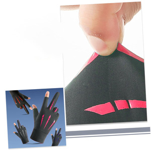 Gants d'hiver antidérapants à doigts entiers, anti-vibrations, rembourrés, unisexes, isolants thermiques, en polyester, pour activités de plein air - Product Image 4