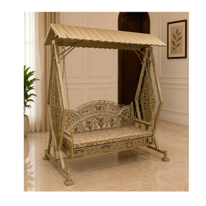 Premium Quality Modern Teak Wood Durable Handmade Customizable Home Furniture Garden Swing Jhoola Customized Color Size USA - Product Image 1