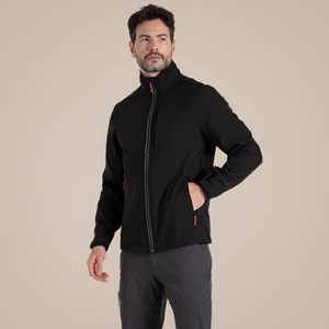 <b>Men</b> Canvas Softshell Jacket With Warm Lining Hooded Weather Resistant For Winter Outdoor Hiking & Streetwear Softshell Jackets - Product Image 1