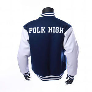 Veste de sport de style universitaire pour homme, coupe parfaite, nouvelle collection, logo brodé personnalisé, fabrication en usine, prix abordable. - Product Image 2